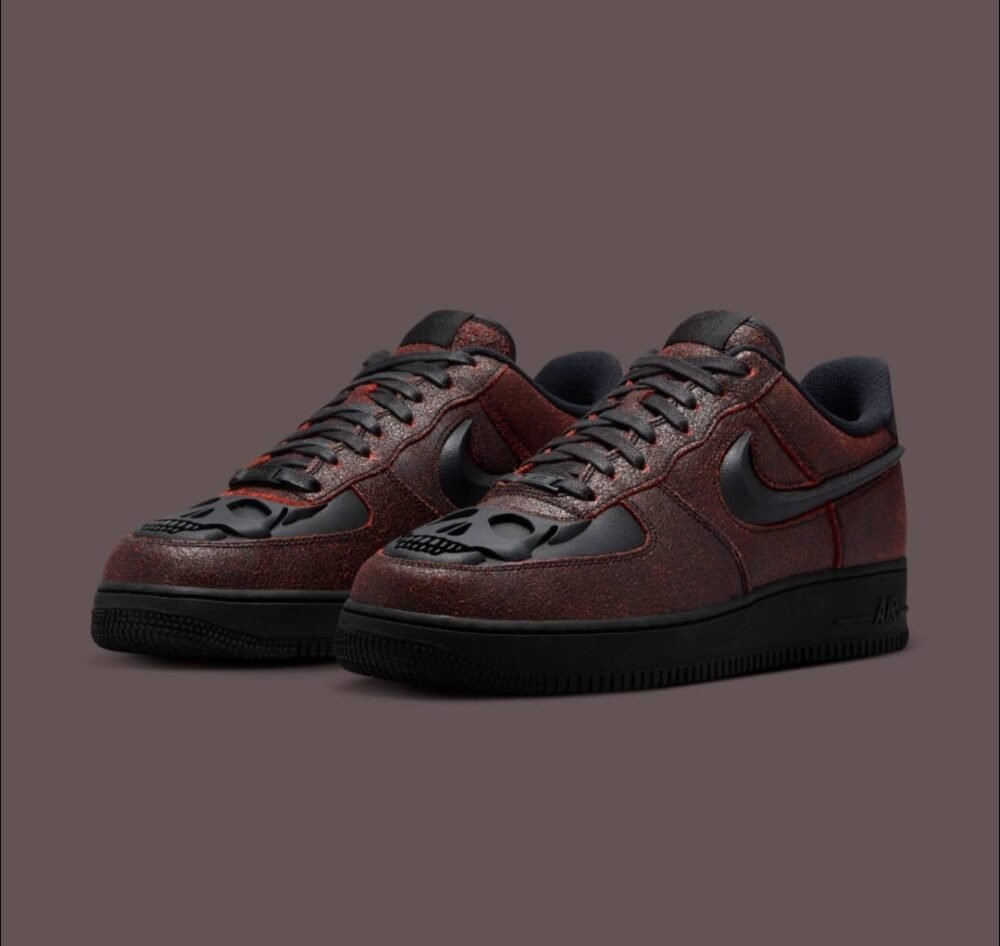 Nike Airforce 1 low Halloween Skull