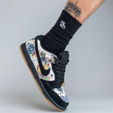 Buy First Copy Supreme X Nike SB Dunk Rammellzee Shoes Online India