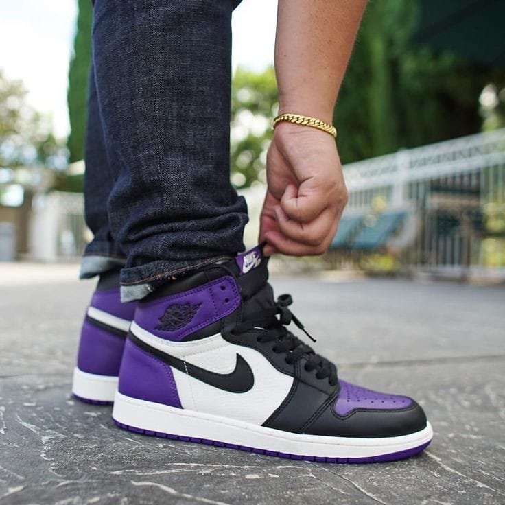 Nike Air Jordan Retro 1 High OG Court Purple