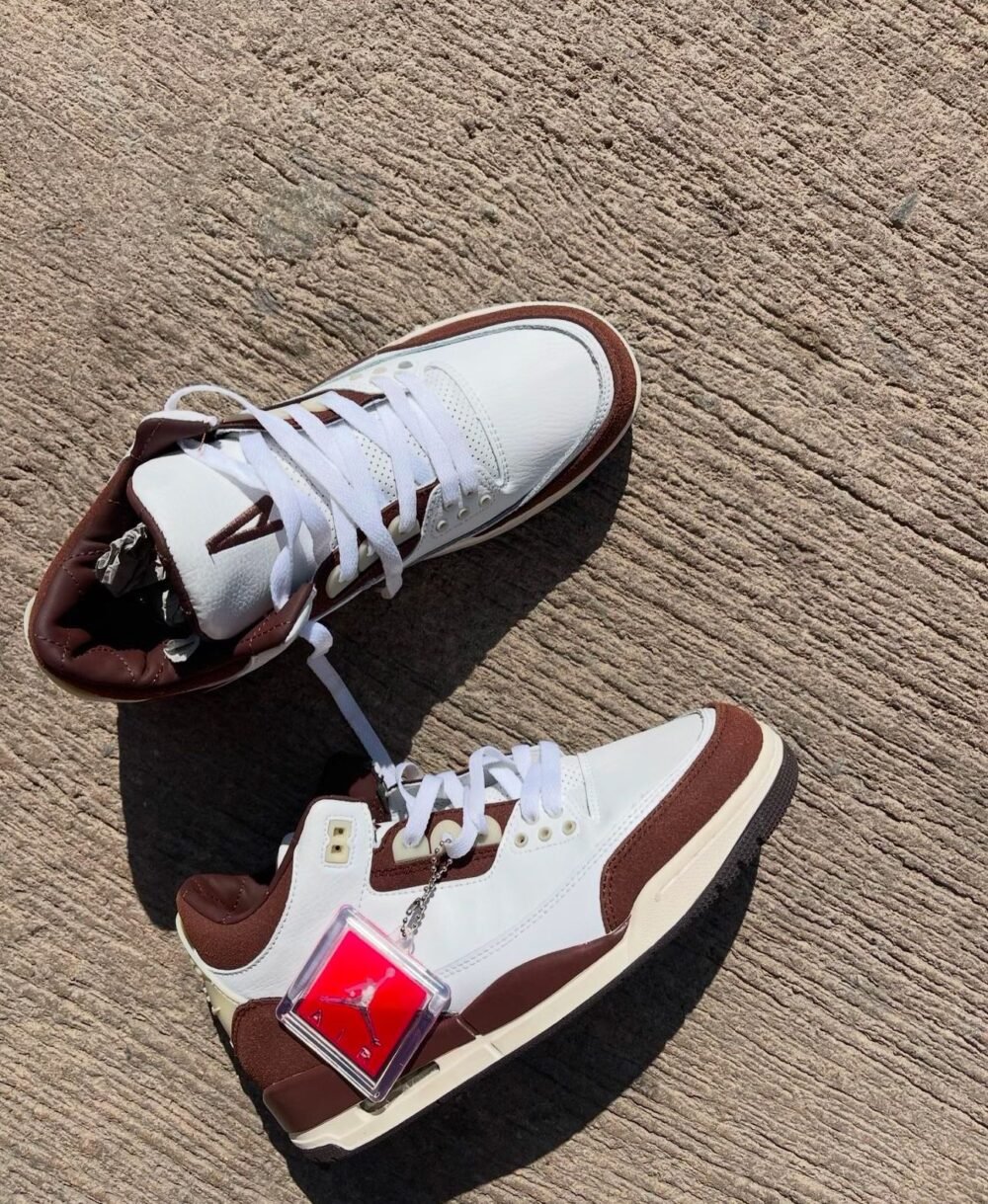 Buy First Copy Nike Air Jordan 3 X A Ma Maniere Burgundy Crush Shoes Online India