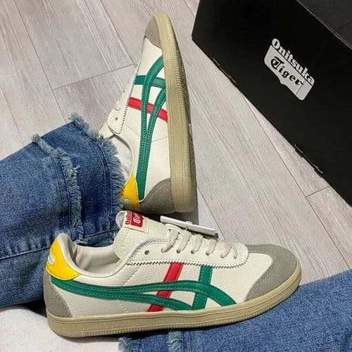 Onitsuka Tiger Tokuten Beige Red Green