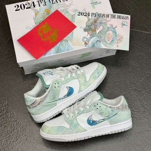 Nike SB Dunk Low Year Of The Dragon Steam Puppet