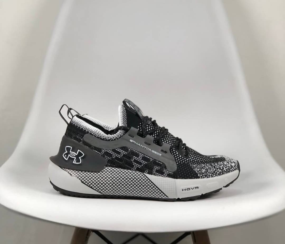 7A Quality Under Armour HOVR Phantom 3 SE Elevate Black Halo Grey - Image 4