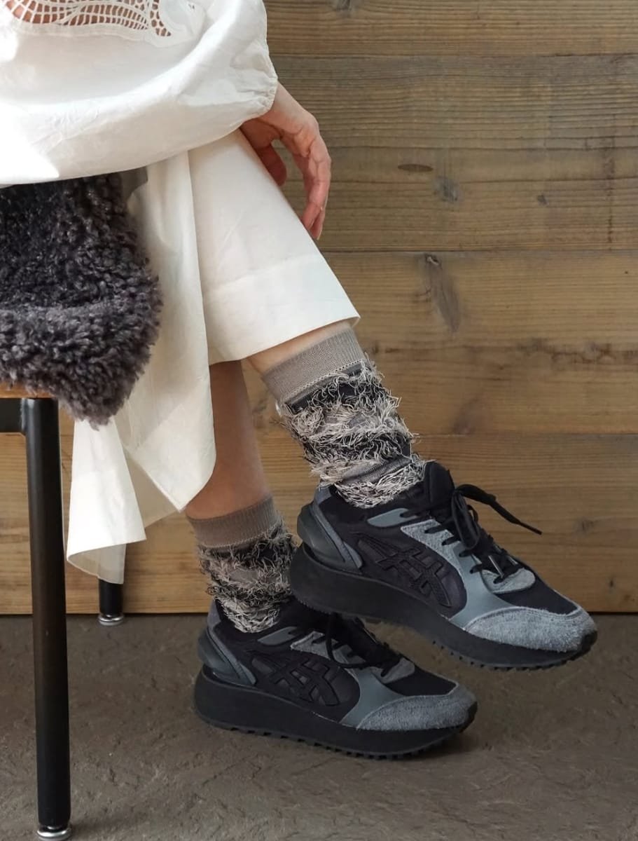 First Copy Onitsuka Tiger Moage Black Carrier Grey - Image 4