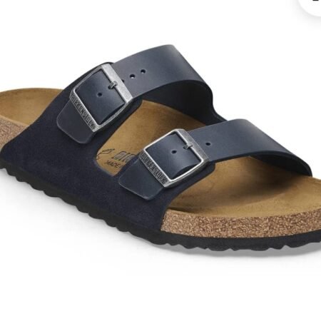 Buy First Copy Birkenstock Arizona Leather Dark Navy Online India