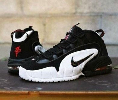Buy First Copy Nike Airmax Penny Black White Red Shoes Online India