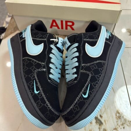 Nike Airforce 1 X Gucci GG Blue 2025