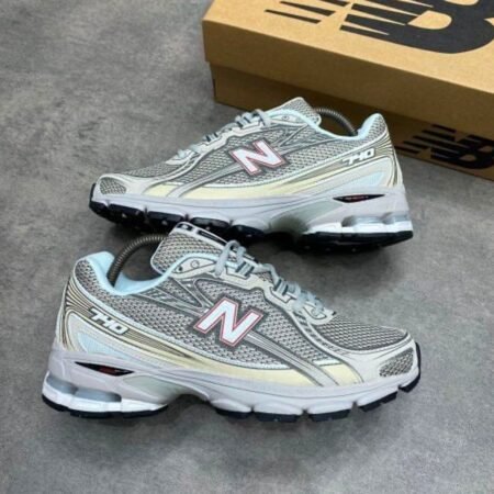 Buy First Copy New Balance 740 Vintage Grey Blue Shoes Online India