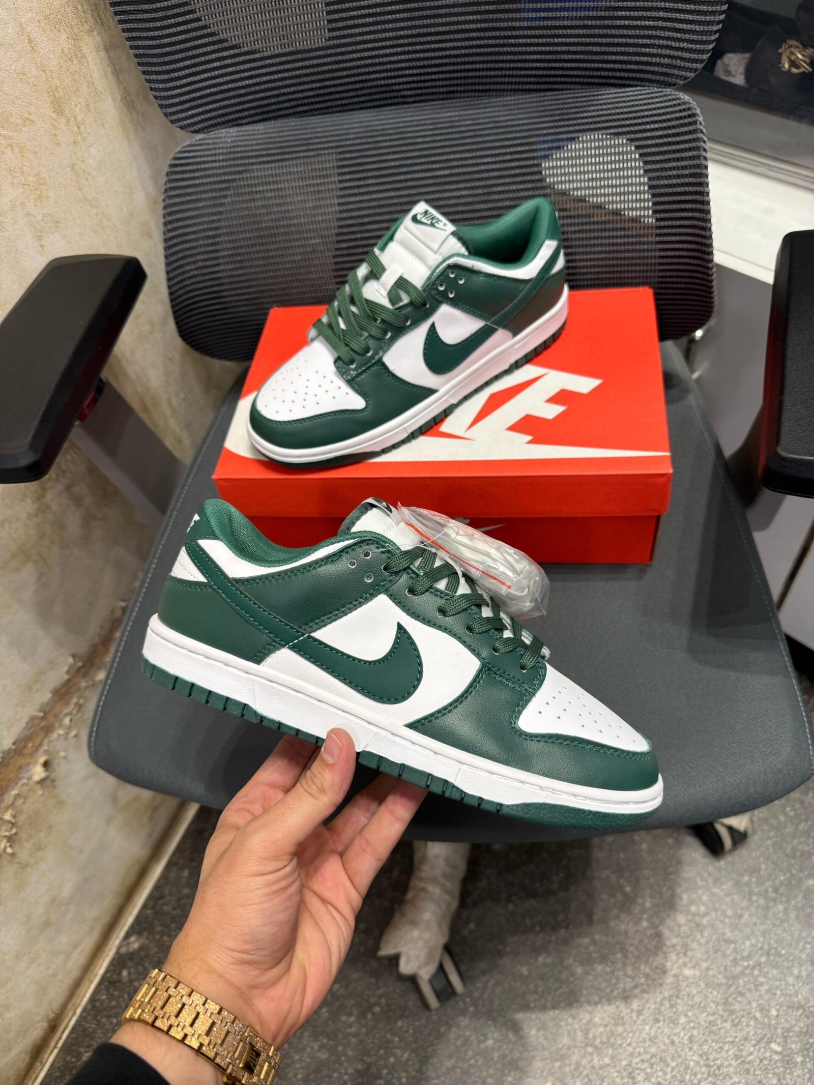 First Copy Nike Dunk Low Varsity Green - Image 2