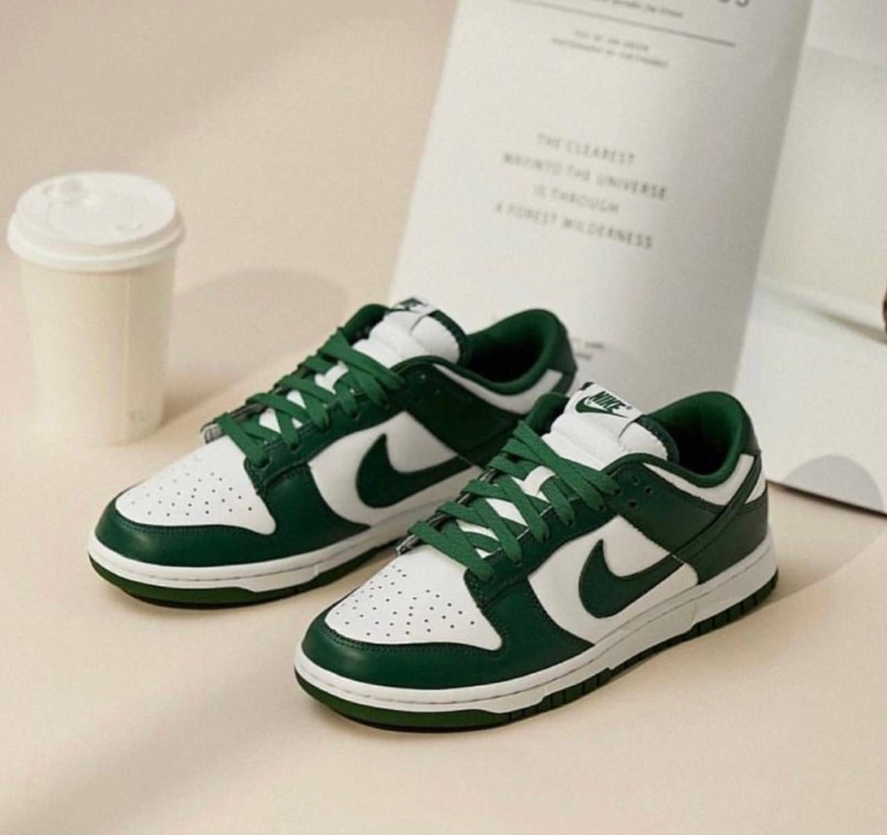 Buy First Copy Nike Dunk Low Varsity Green Shoes Online India