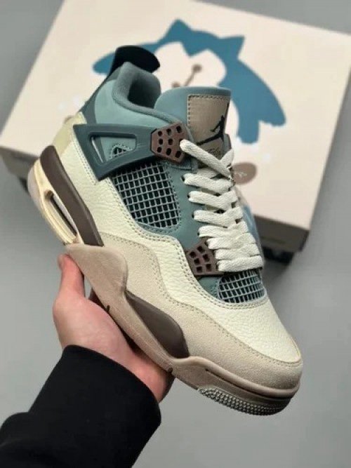 Premium Quality Nike Air Jordan Retro 4 Snorlax Custom - Image 5