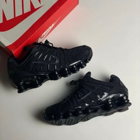 Buy First Copy Nike Airmax Shox TL Triple Black Shoes Online India