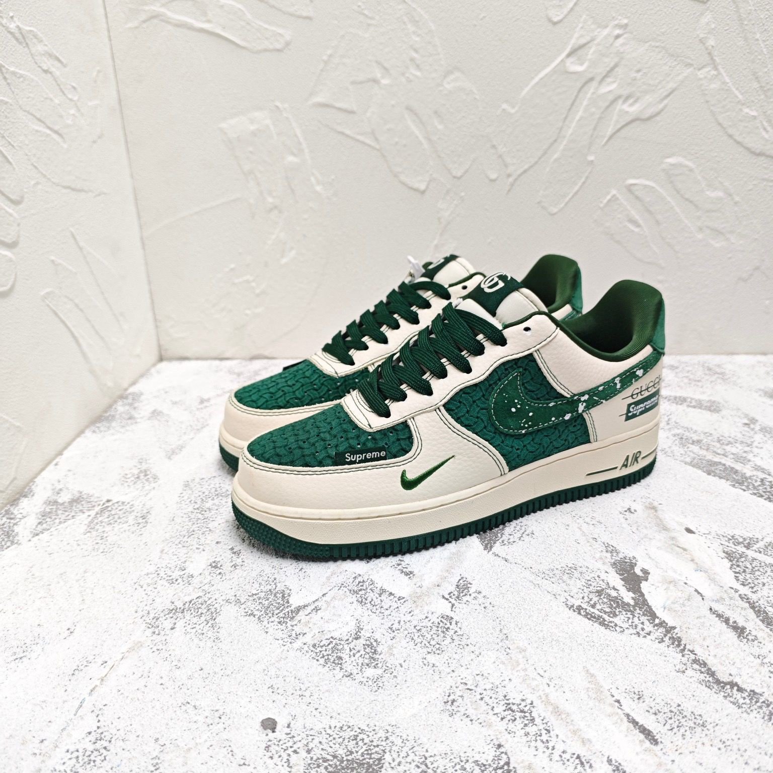 Buy First Copy Nike Airforce 1 X Supreme Gucci 2025 Shoes Online India