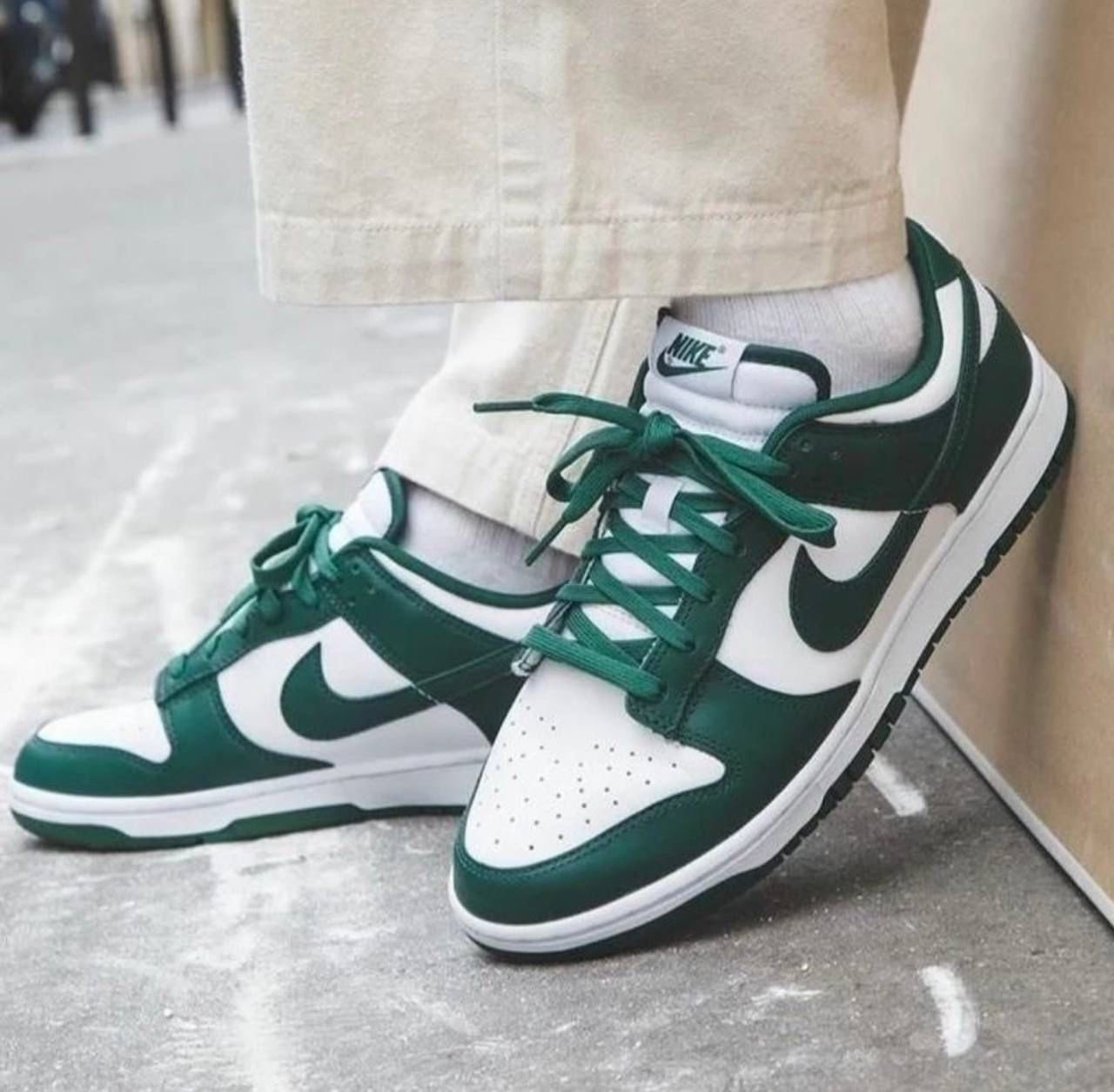 First Copy Nike Dunk Low Varsity Green - Image 4