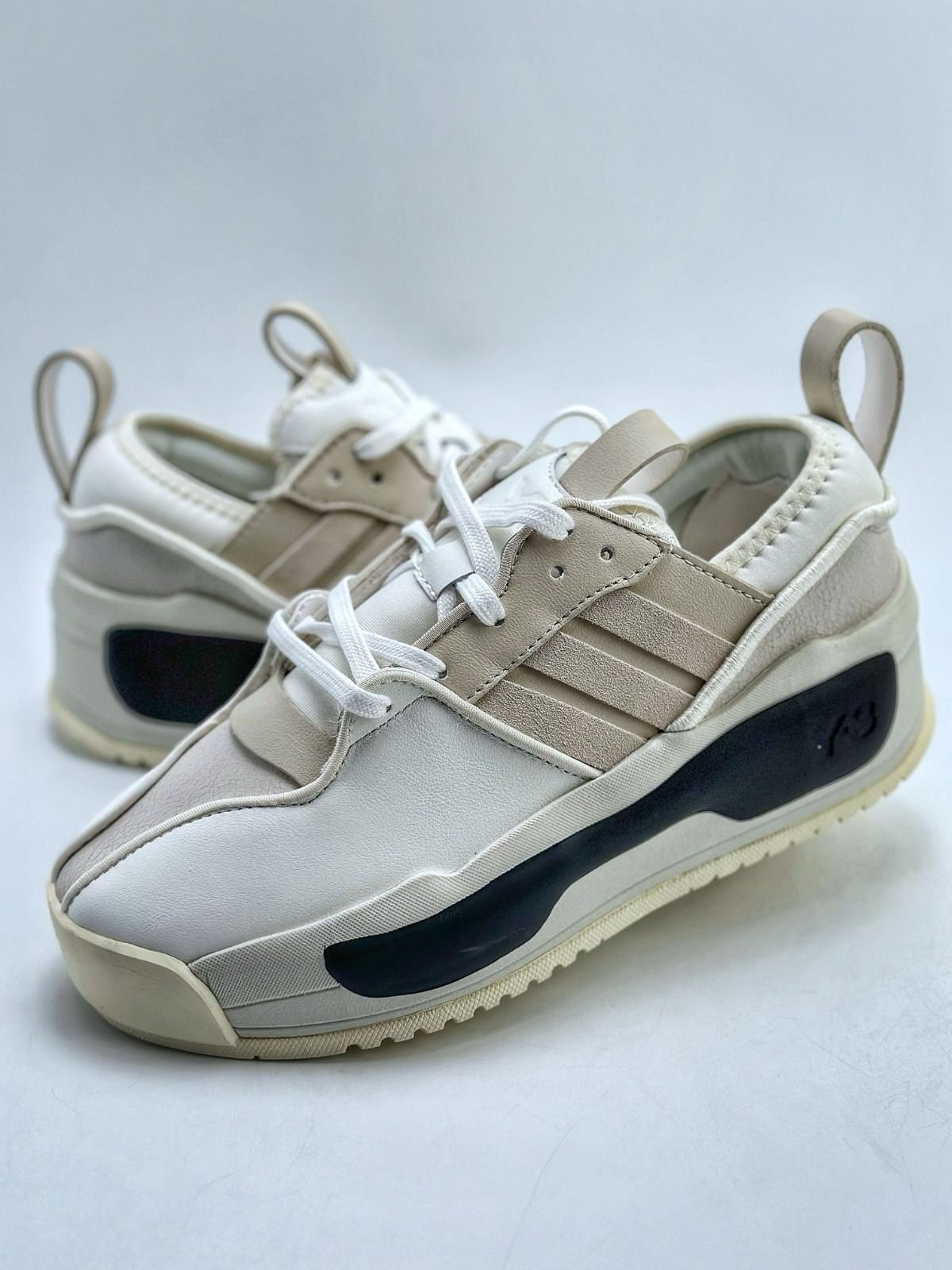 Premium Quality Adidas Y3 Rivalry White Black - Image 2