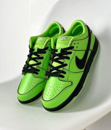 High Quality Nike SB Dunk Low Powerpuff Buttercup - Image 6