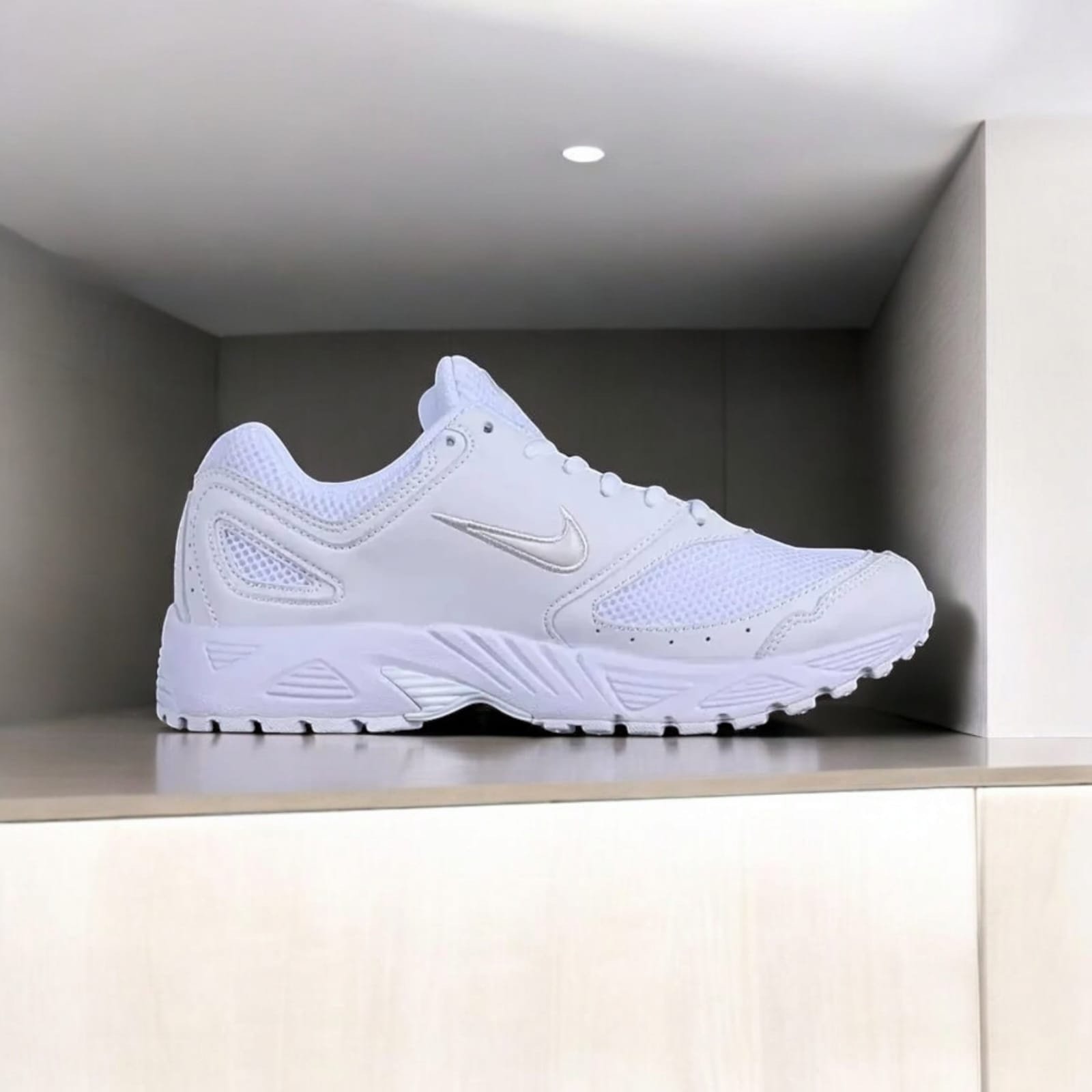 First Copy Nike Air Pegasus 2005 SP Triple White - Image 3