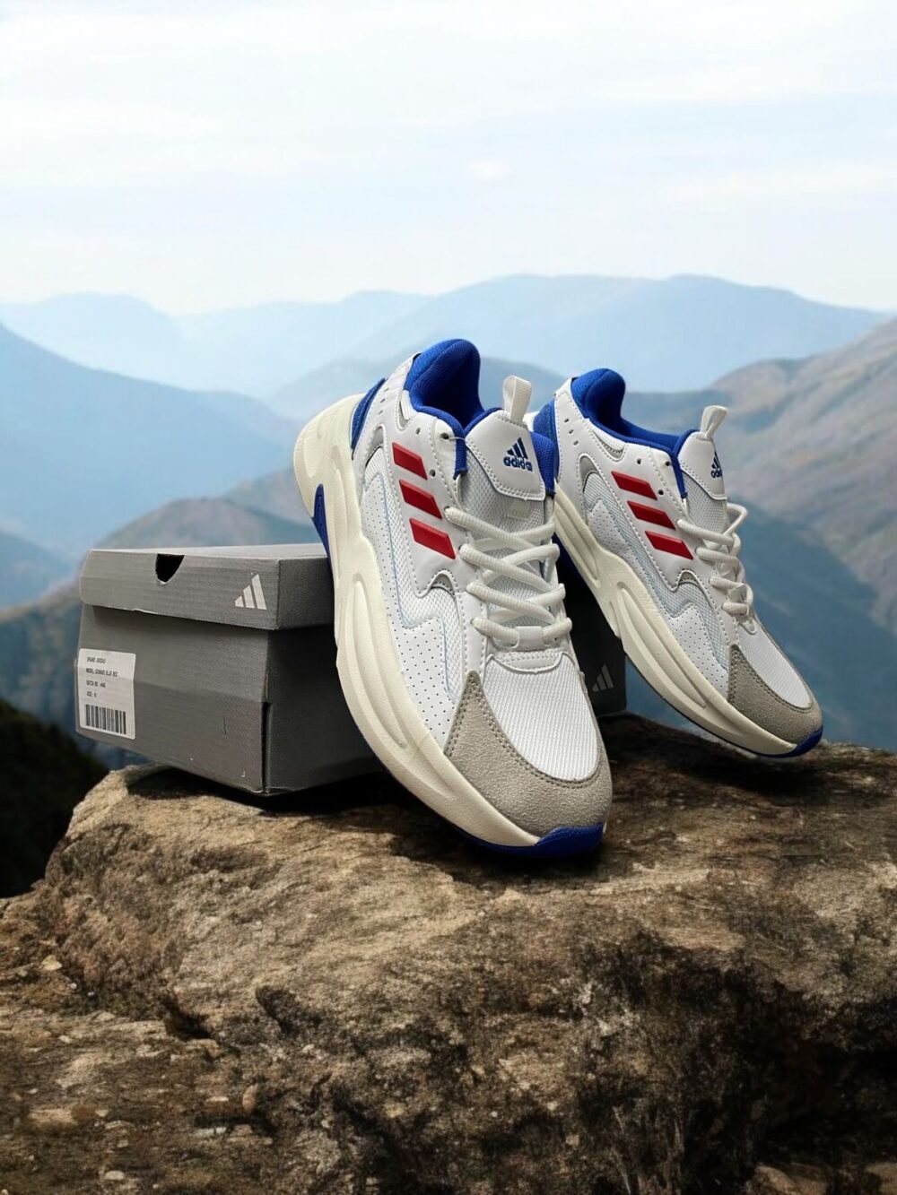 First Copy Adidas Ozwave Blue Red - Image 4
