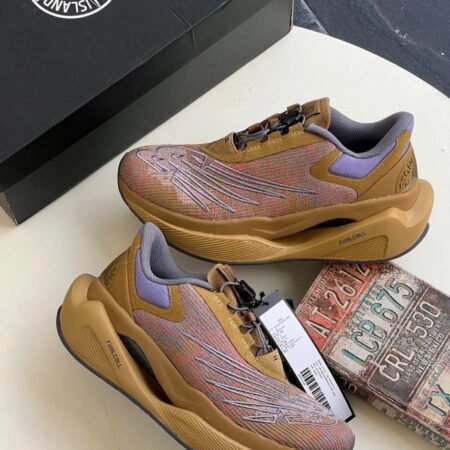 High Quality New Balance X Stone Island X Tokyo Design Brown Purple