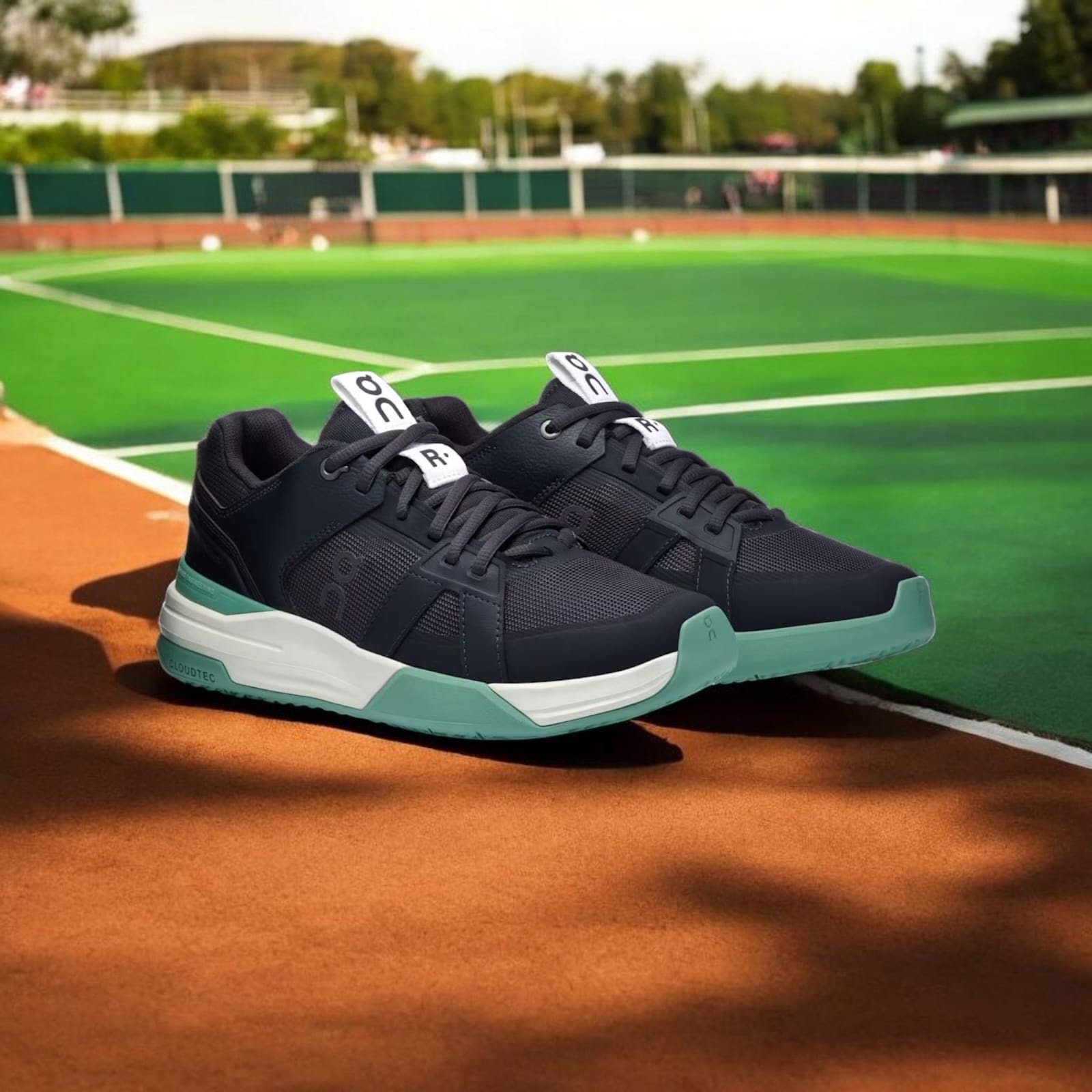 High Quality On Running The Roger Clubhouse Pro Black Green
