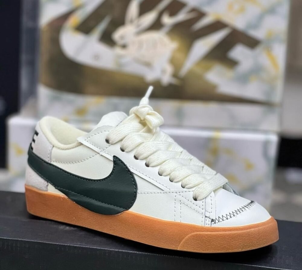 High Quality Nike Blazer Jumbo Sail Pro Green Gum - Image 3