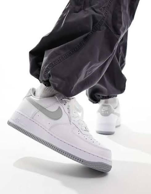 Premium Quality Nike Airforce 1 07 Dark Grey White - Image 3