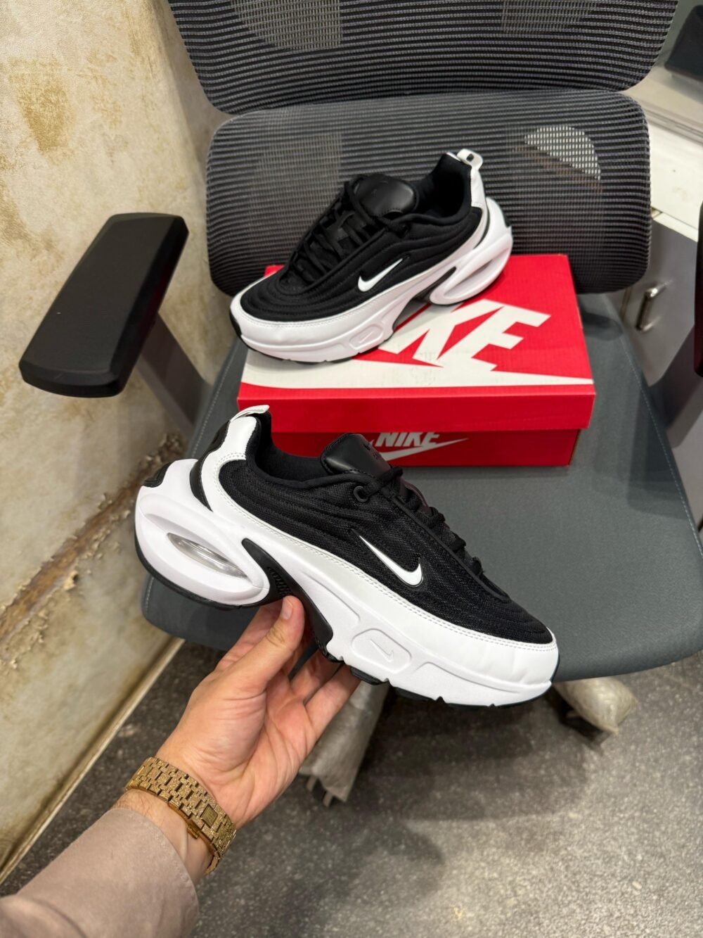 Replica Nike Airmax Portal Black White 2025 - Image 2