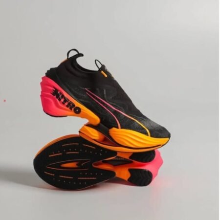 Buy First Copy Puma Fast RB Nitro Elite Black Sunsets Glow Shoes Online India