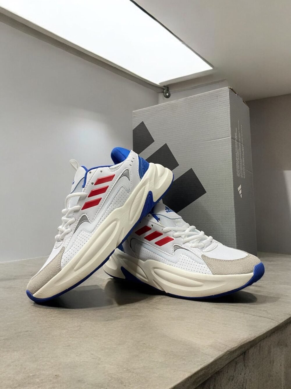 First Copy Adidas Ozwave Blue Red - Image 5
