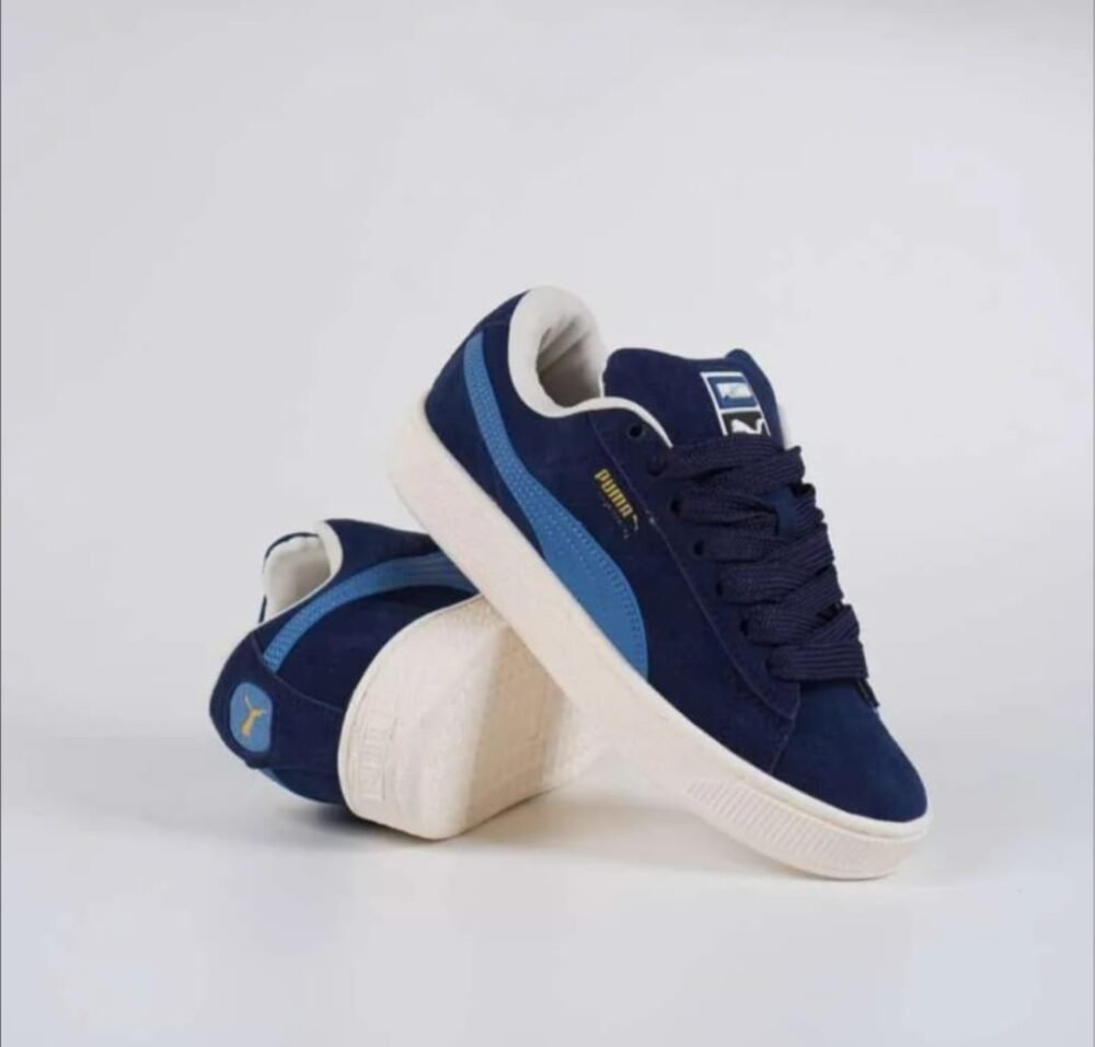 Buy First Copy Puma Suede XL Skate Unisex Marine Blue Shoes Online India