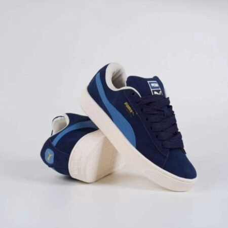 Buy First Copy Puma Suede XL Skate Unisex Marine Blue Shoes Online India