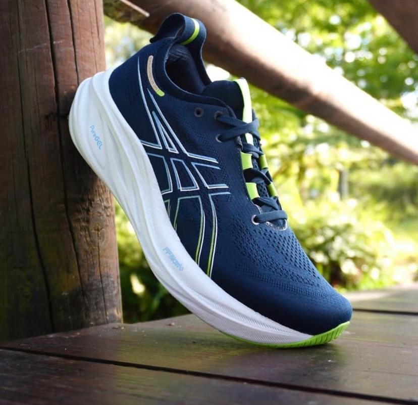 Premium Quality Asics Gel Nimbus 26 Blue White - Image 7