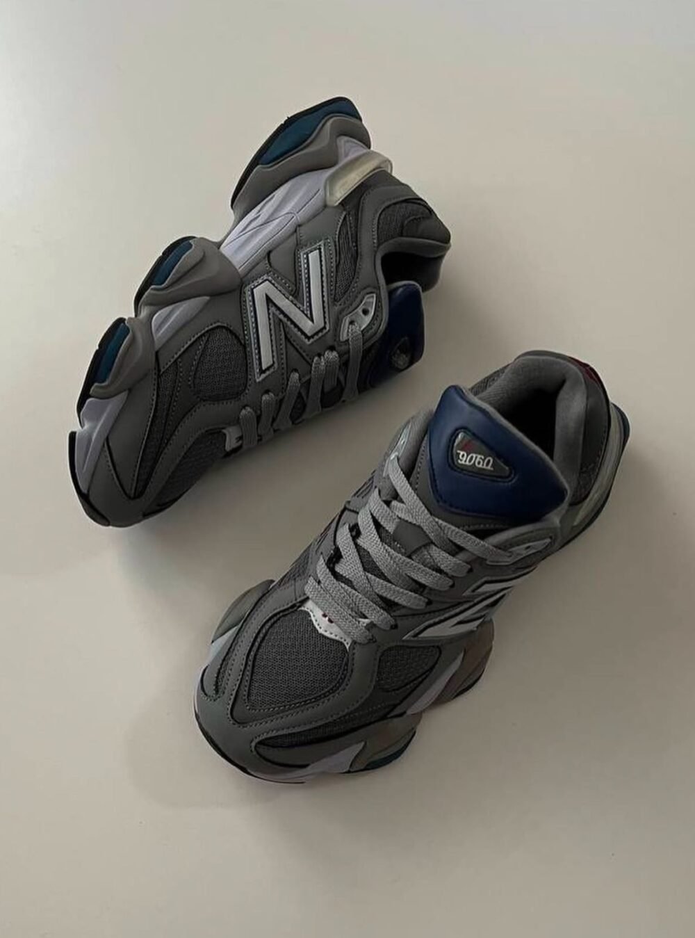 First Copy New Balance 9060 Castle rock Grey Blue Womens - Image 3