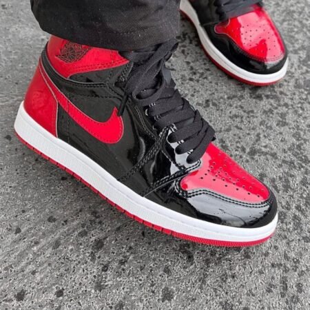 Premium Quality Nike Air Jordan Retro 1 High Bred Patent