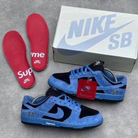 Supreme x Nike SB Dunk Low Ocean Fog