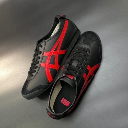 Onitsuka tiger mexico 66 black red
