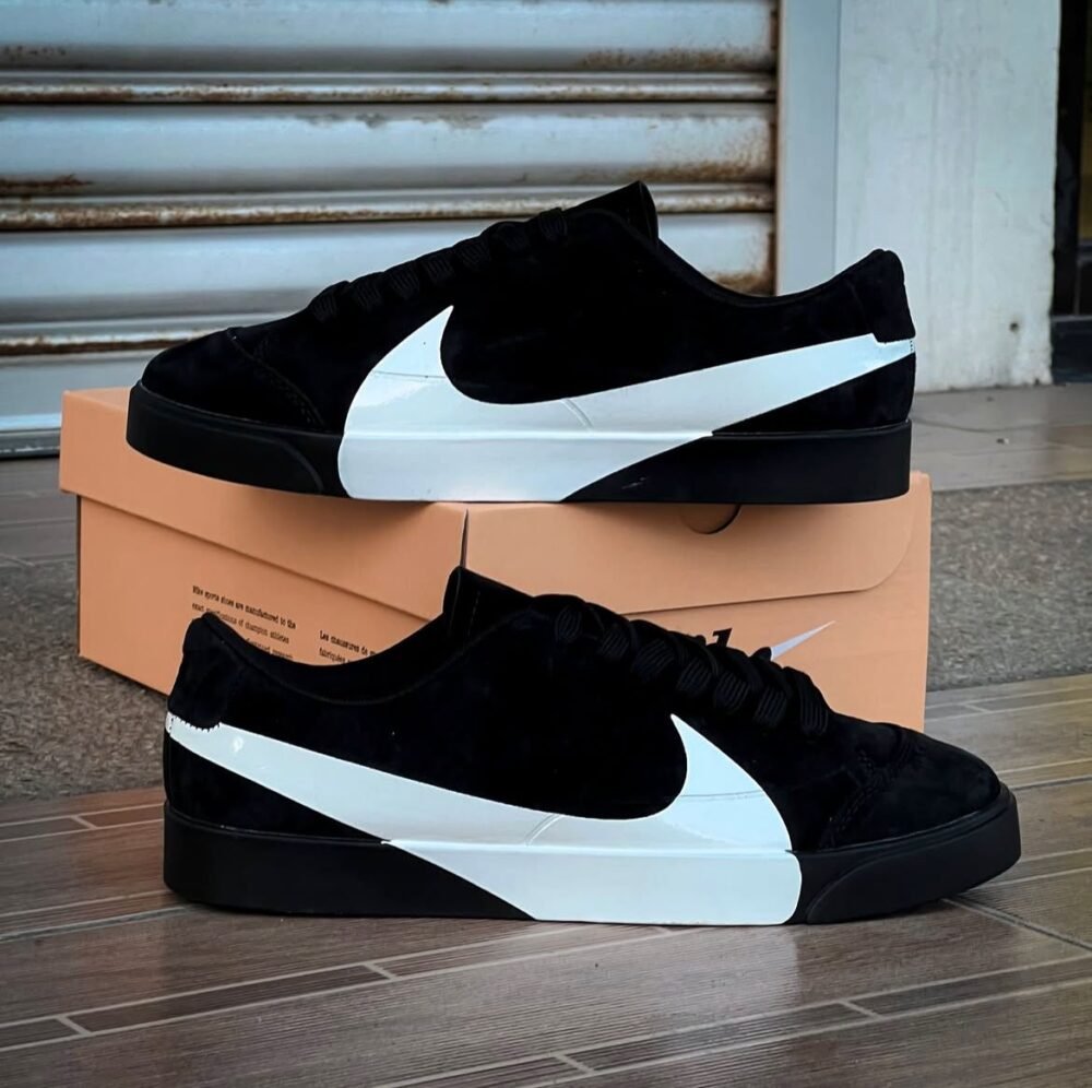 Nike blazer city Low black white - Image 3