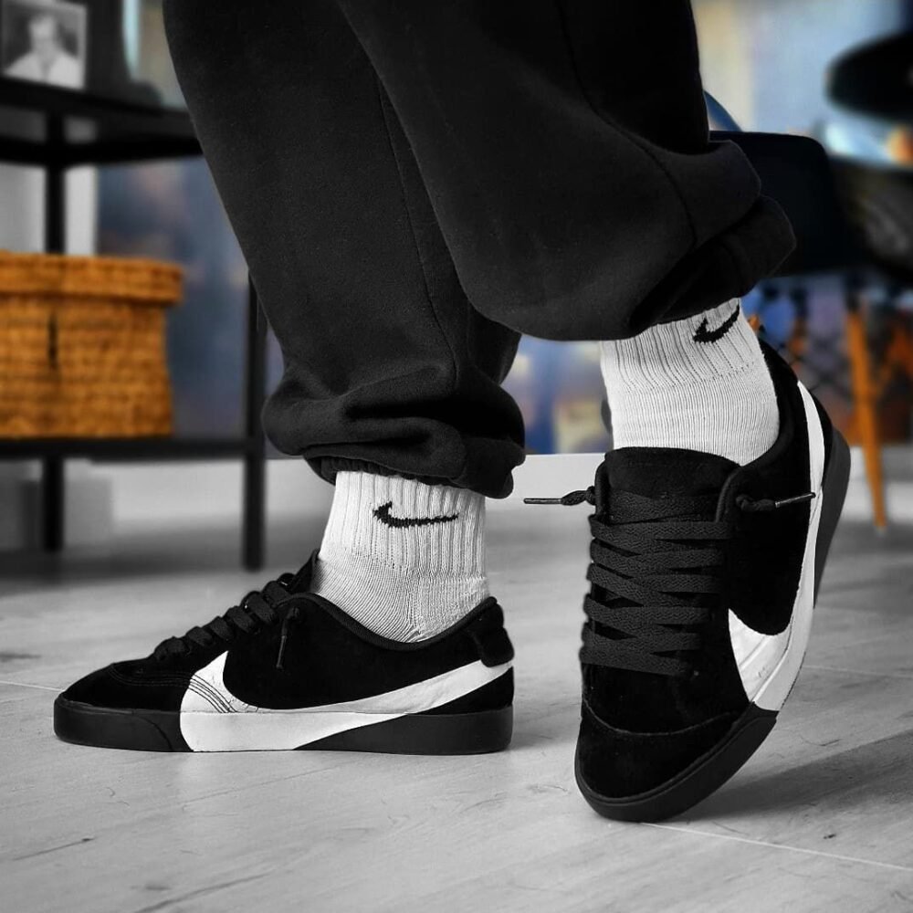 Nike blazer city Low black white - Image 4