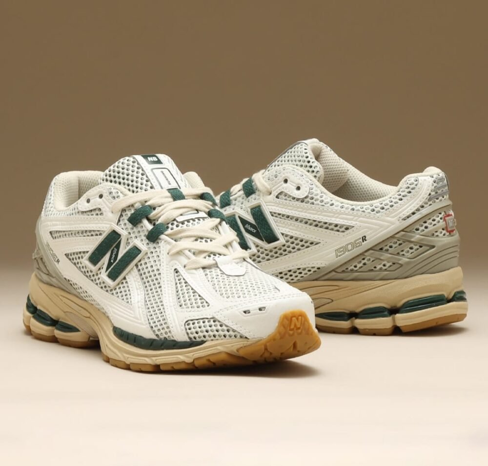 New Balance 1906R White Green Cream - Image 4