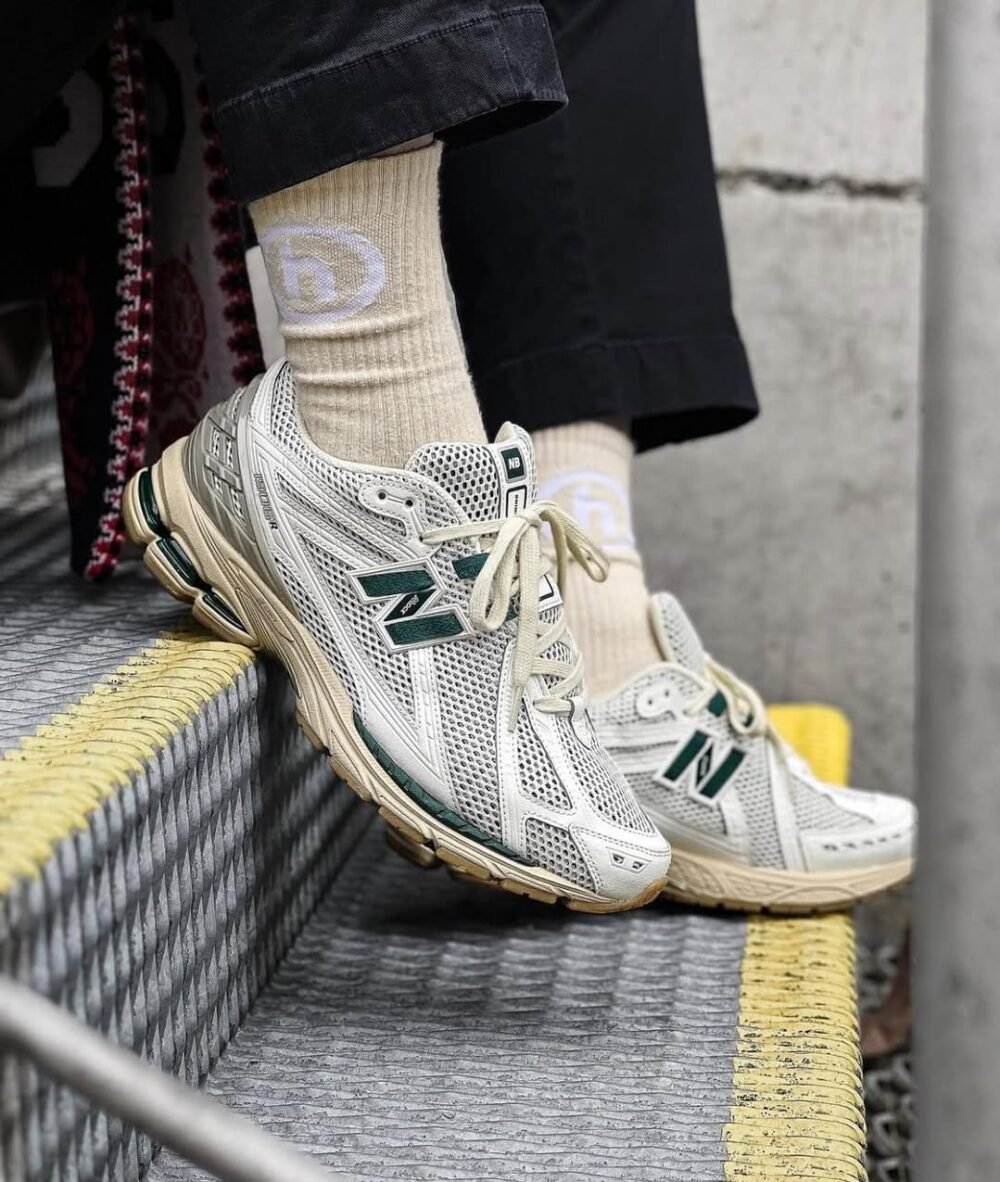 New Balance 1906R White Green Cream - Image 3