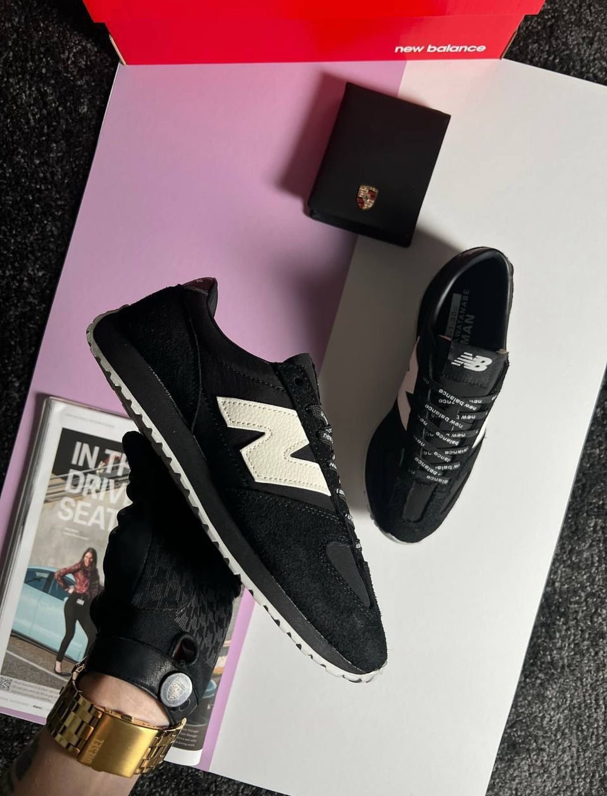 New Balance 471 Black White