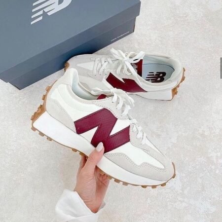 NEW BALANCE 327 BEIGE MAROON
