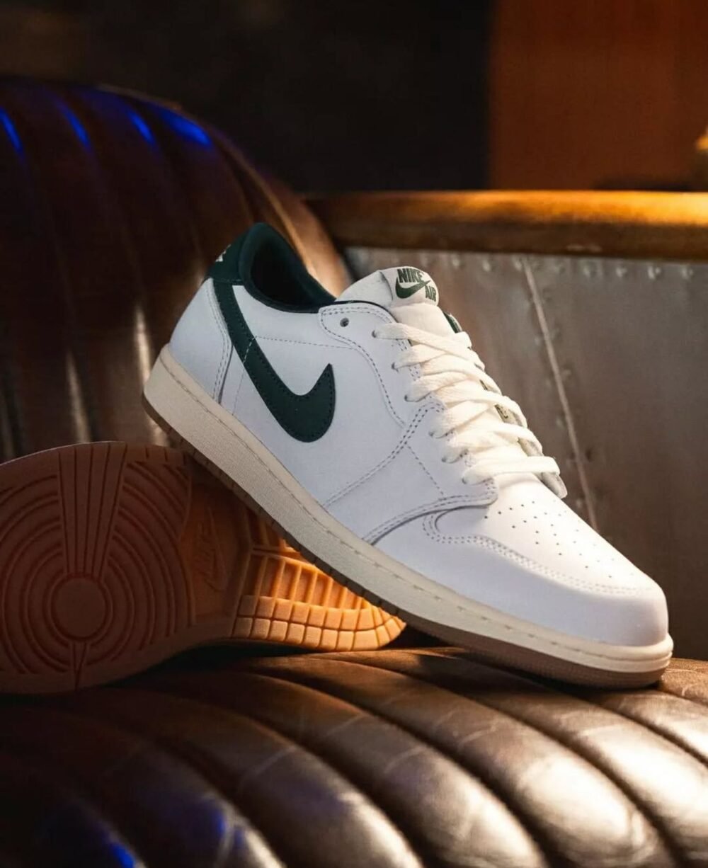 Nikee Air Jordan 1 Low OG Oxidised Green - Image 6