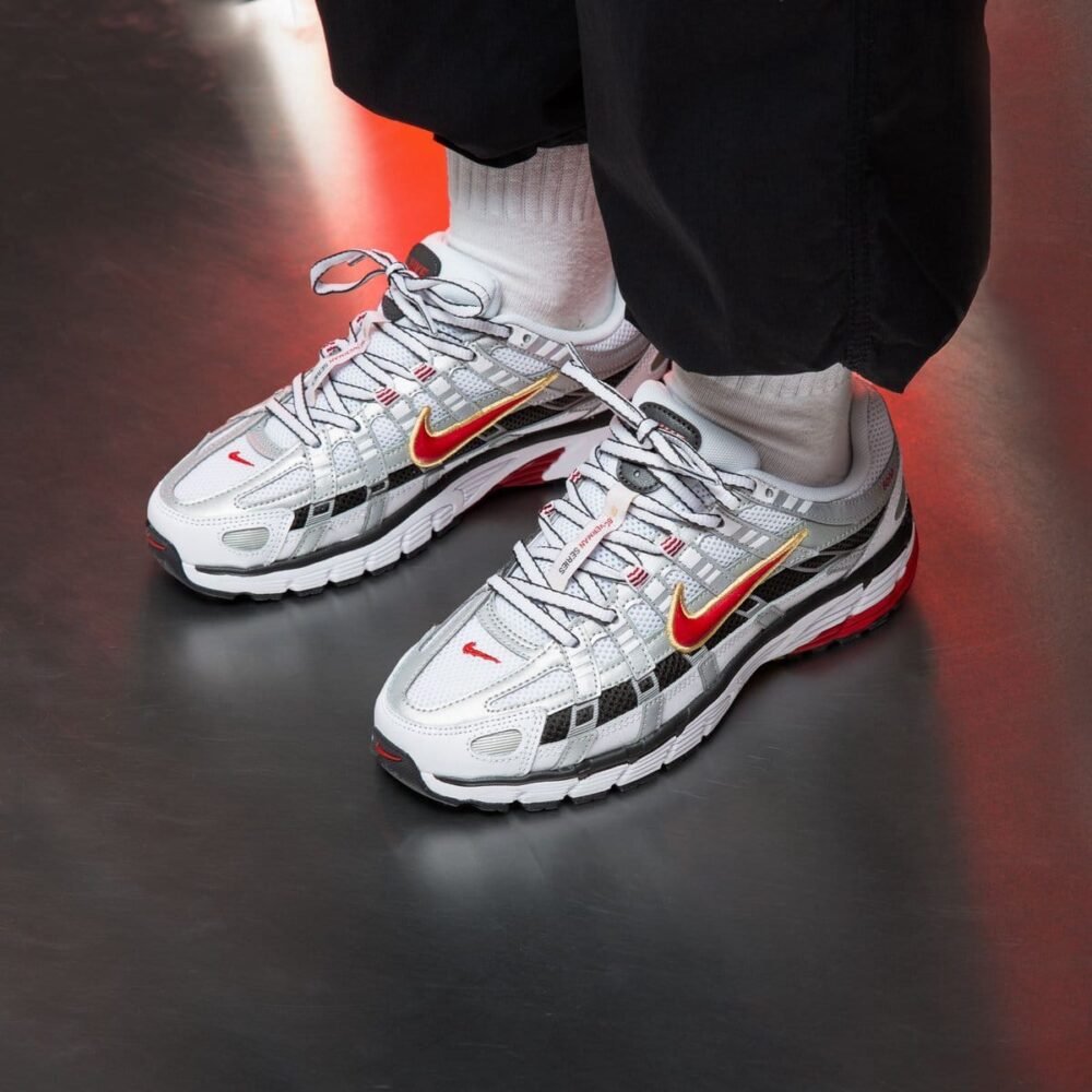 Nike P-6000 Metallic Varsity Red - Image 4