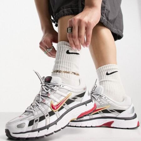 Nike P-6000 Metallic Varsity Red