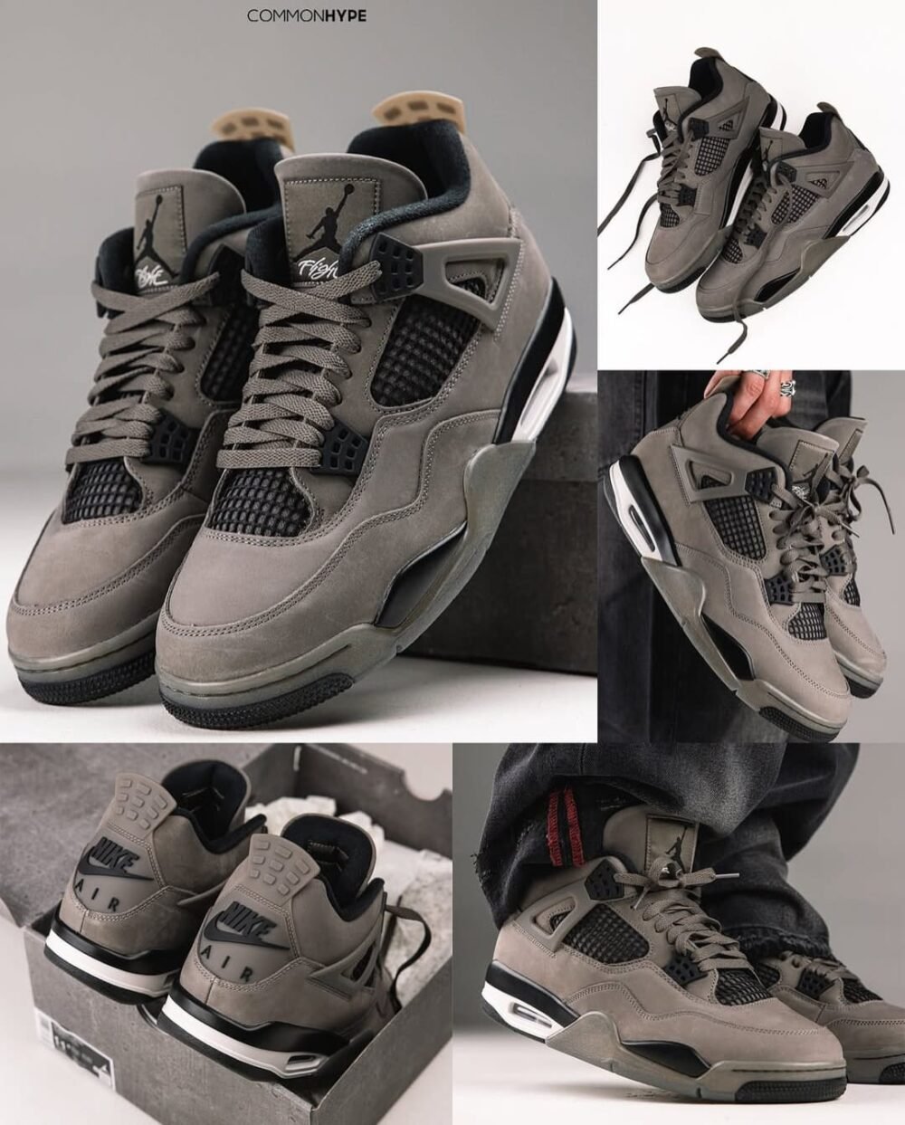 Nike Air Jordan Retro 4 CAVE STONE - Image 3