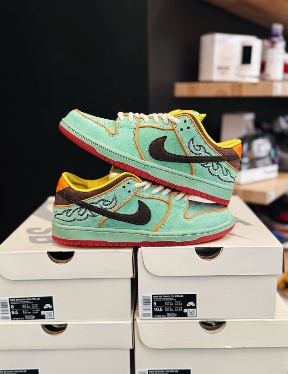 Nike Sb Dunk Low Rodeo Tourmaline - Image 3