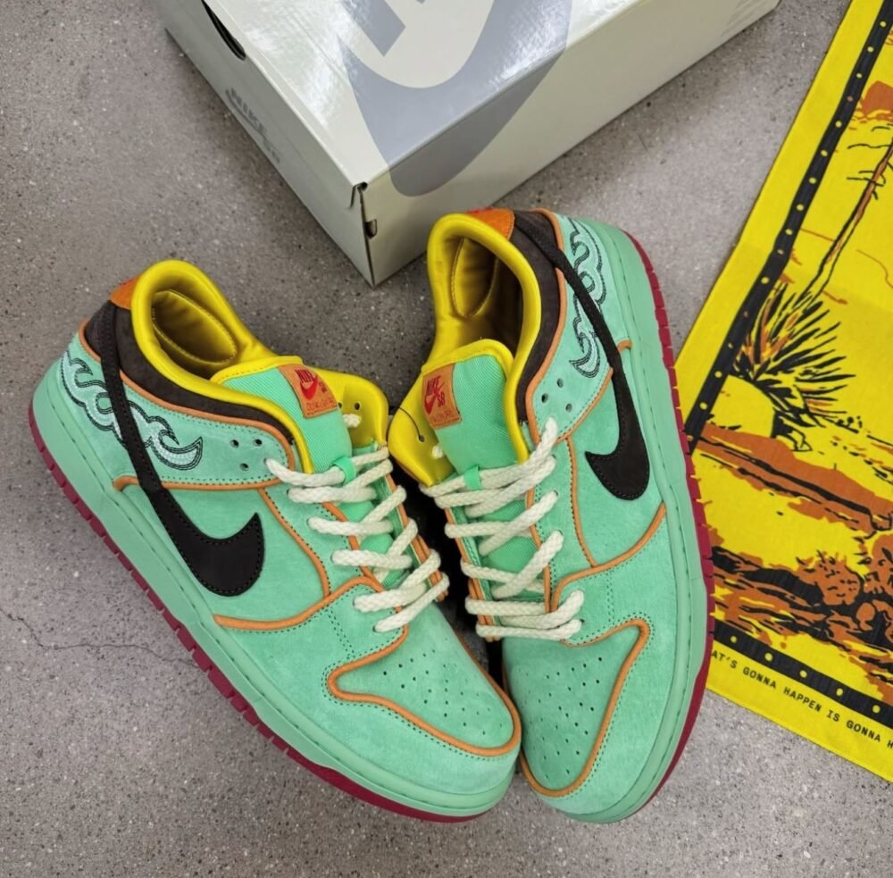 Nike Sb Dunk Low Rodeo Tourmaline - Image 6