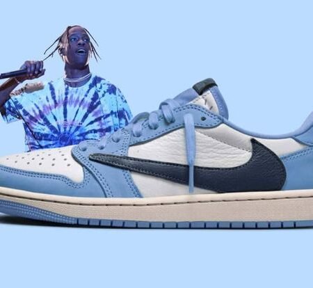 jordan 1 low travis Scott unc blue
