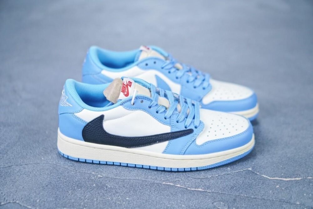 jordan 1 low travis Scott unc blue Semi UA - Image 4